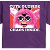 Men's - Furby - Cute Outside Chaos Inside Short Sleeve Graphic T-Shirt - 2 of 4