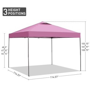 Ainfox 10'×10'  Portable Canopy With Carrying Bag - 1 of 3