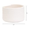 REGALWOVEN Home Decor Woven Shelf Closet Storage Bin for Putting Blankets Towels - 3 of 4