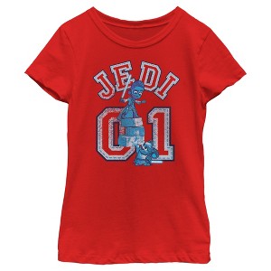 Girl's Star Wars: Young Jedi Adventures Kai and Nubs Jedi 01 T-Shirt - 1 of 4