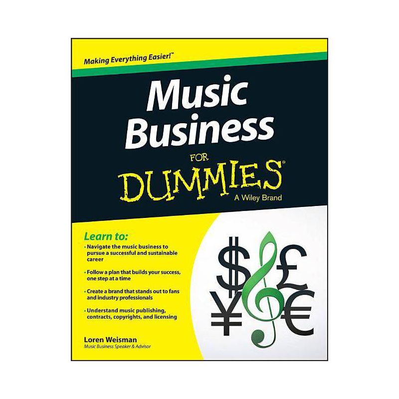 Music Business for Dummies - by  Loren Weisman (Paperback), 1 of 2