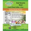 Larissa Veronica Goji Sesame Seed French Roast Coffee (Gourmet, Naturally Flavored, Whole Coffee Beans) (16 oz, ZIN: 567352) - 2 of 4