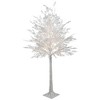 Northlight 5 FT LED Lighted White Lace Artificial Christmas Tree - Warm White Lights - 3 of 4