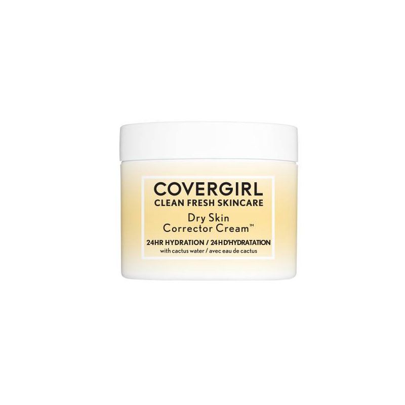 COVERGIRL Clean Fresh Skincare Dry Skin Corrector Cream - 2 fl oz, 3 of 23