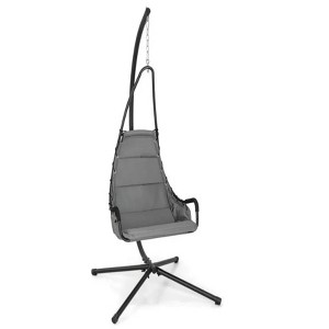 41.5"Hanging Chair with Stand and Extra Large Padded Seat - 1 of 4