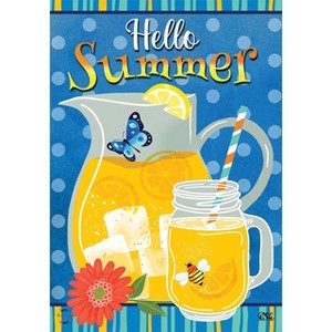 Briarwood Lane Garden Flag 12x18 For Outdoor Hello Summer Lemonade For Summer Garden Flag Flags For Outside - 1 of 4