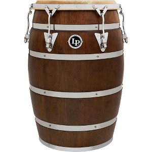 LP 14" Siam Oak Barril De Bomba With Chrome-Plated Hardware - 1 of 4