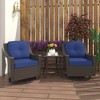 YARDSIGHT 2 Swivel Chairs and a Coffee Table - 2 of 4