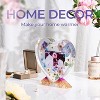 JDICTION Epoxy Molds Silicone, Large Size Picture Frames Silicone Molds Rectangle & Heart Shape Epoxy Resin Molds for DIY Home Table Décor - 3 of 4