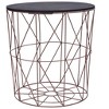vidaXL Coffee Tables 3 pcs Copper - 3 of 4