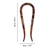 Unique Bargains U-shaped Hair Pin 4.33"x1.57" 1 Pc - 4 of 4