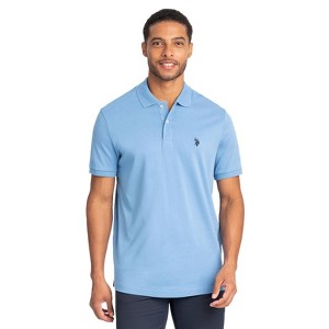 U.S. Polo Assn. Men's Solid Interlock Shirt - 1 of 3