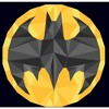 Batman Geometric Logo Black T-shirt Toddler Boy to Youth Boy - 2 of 3