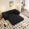 78.7'' Teddy Foldable Sofa Bed with Foam Filling and Multi-Functional 3-in-1 Design - 2 of 4