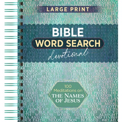 100 Meditations on the Names of Jesus - by  Broadstreet Publishing Group LLC (Spiral Bound)