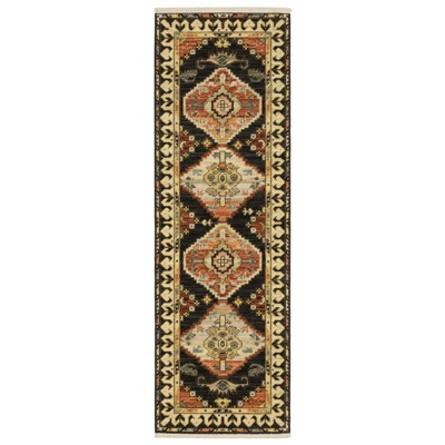 Oriental Weavers Lilihan 051K6 Charcoal/ Multi Indoor Area Rug - 2' x 6'