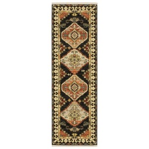 Oriental Weavers Lilihan 051K6 Charcoal/ Multi Indoor Area Rug - 2' x 6' - 1 of 4