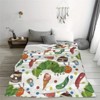 Cozy Caterpillar Themed Flannel Throw Blanket, Perfect for Travel, Camping and Naps, Unique Holiday Gift, Christmas Gift. - 2 of 4