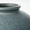 10" x 10" Round Earthenware Vase Gray - Threshold™ designed with Studio McGee - image 3 of 4