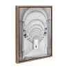 Kate and Laurel Sylvie Union Station Framed Canvas by Golie, 18x24, Gold - 2 of 4