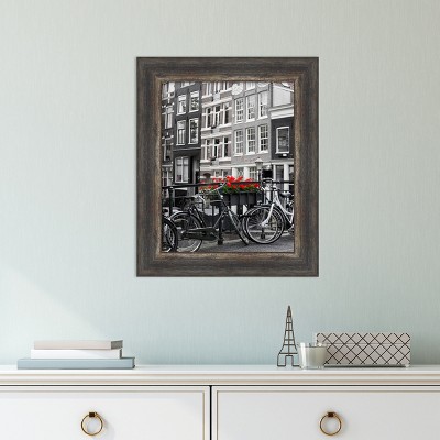 Classic Black Wood Floating Wall Frame 11x14
