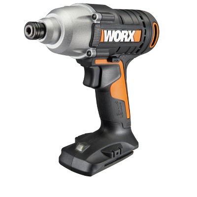 Worx WX291L.9 POWER SHARE 20-Volt Cordless Variable Speed 1/4 in. Hex Impact Driver with Quick Change Chuck (Tool Only)