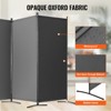 VEVOR Room Divider, 3 Panel Room Divider, Folding Privacy Screen and Portable Partition Divider for Room Separation, Freestanding Room Partitions - 4 of 4