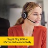 Jabra Evolve 40 MS Stereo USB-C Wired Headset 6399-823-189 - 3 of 4