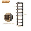Black Over The Door Pantry Organizer, 8-Tier Adjustable Over-Door Storage Organizer, Multi-Space Kitchen, Bathroom, Bedroom - 3 of 4