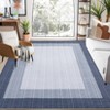 Modern 9x12 Area Rug, Washable, Stain-Resistant, Non-Slip, Low Pile, Ultra Soft Carpet for Living Room & Bedroom - 2 of 4