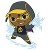 Infant's DC Super Friends Chibi Static Bodysuit - 2 of 3