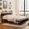 Aheaplus Bed Frame with Charging Station and RGB LED Lights - 3 of 4