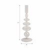 Decorative Candle Holder for Taper Candles - Modern Glass Candlestick Holder with Disc and Sphere Design for Table Decor - 4 of 4