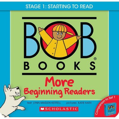 Bob Books - More Beginning Readers Box Set Phonics, Ages 4 and Up, Kindergarten (Stage 1: Starting to Read) - by  Lynn Maslen Kertell