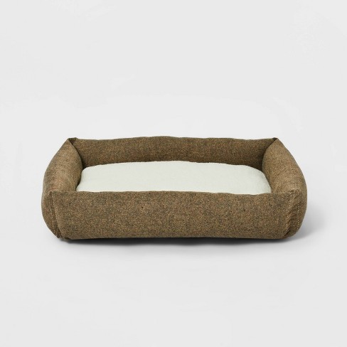 brown dog bed