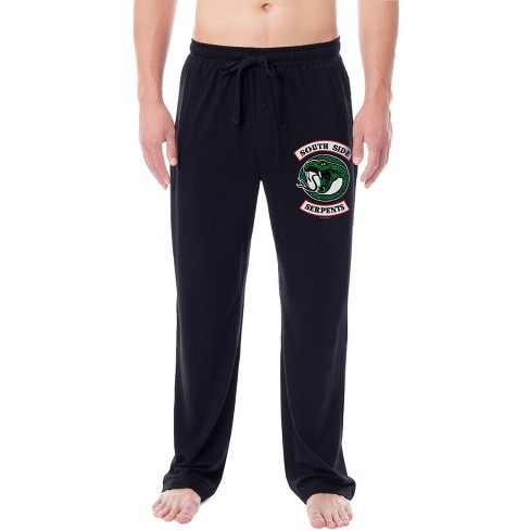 Riverdale Mens' Cw Tv Show Southside Serpents Sleep Pajama Pants (xl) Black  : Target