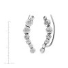 Silpada 'Rising Flames' Climber Earrings in Sterling Silver - 4 of 4