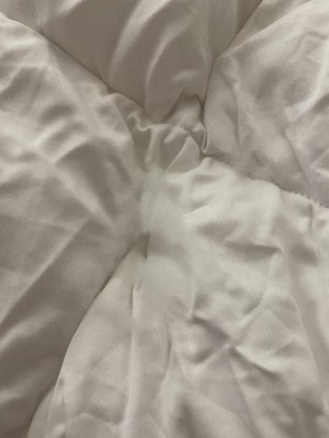 Cotton Sateen Down Alternative Comforter Level 2 Warmer 3m Thinsulate  Warmer (full/queen) White : Target