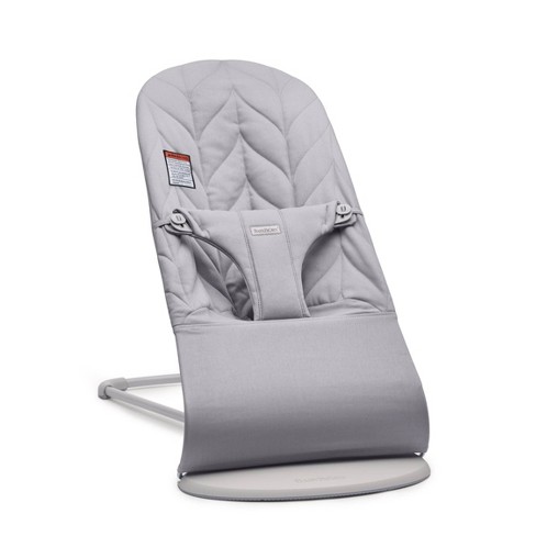 Babybjorn Bouncer Bliss Petal Quilt Cotton - Light Gray : Target