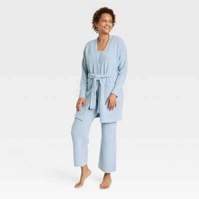 Women's Cozy Chenille Robe - Stars Above™ Cream M/l : Target