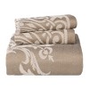Lightweight Cotton Blend Oversized Jacquard Vintage Medallion Bedspread Set by Blue Nile Mills - 2 of 4