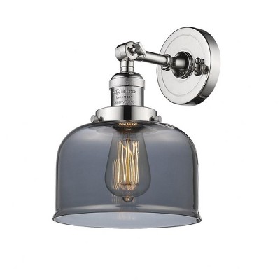 Bell - 1 Light Wall Sconce In Industrial Style-12 Inches Tall and 8 Inches Wide