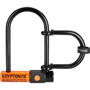 Kryptonite Messenger Mini Plus U-Lock 3.75 x 6.5" Black - 1 of 3