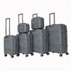 BEAFUP 6-Piece Hard Shell Lightweight Luggage Set with Spinner Wheels and TSA Lock , Expandable, Carry-On Luggage with Password Lock - 2 of 4