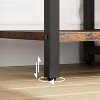 Hall Tree Shoe Bench, 5-in-1 Hall Tree Storage Bench, 8 Sturdy Hooks, Industrial Entryway Bench with Storage Drawer, Coat Rack for Bedroom - 3 of 4