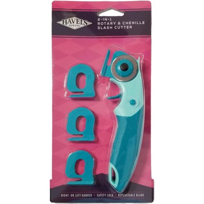 includes Chenille attachments! 28 mm Havels Rotary Cutter