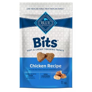 Blue Buffalo® Bits Soft & Chewy All Life Stages Dog Training Treats - Chicken, 11 oz (Pack of 2) - 1 of 4