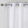 Basketweave Room Darkening Curtain Panel Pair(2 Pcs Window Panels) - 4 of 4