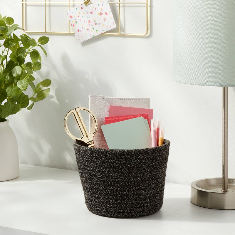 Decorative Coiled Rope Basket - Brightroom™, 2 of 7