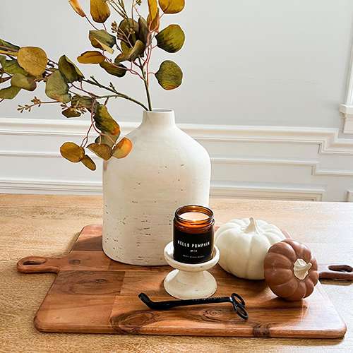 user image by @in_love_with_decorating_, Distressed Ceramic Vase Natural White - Hearth & Hand™ with Magnolia